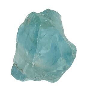 Pale Blue Translucent Sparkling Art Glass Cullet #SM23146